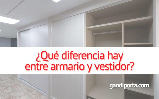 ¿Qué diferencia hay entre armario y vestidor? ¿Cuál elegir? que-diferencia-hay-entre-armario-y-vestidor-cual-elegir